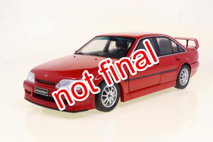 Image du produit Solido 1:18 Opel Omega 3000 24V 1990 rouge