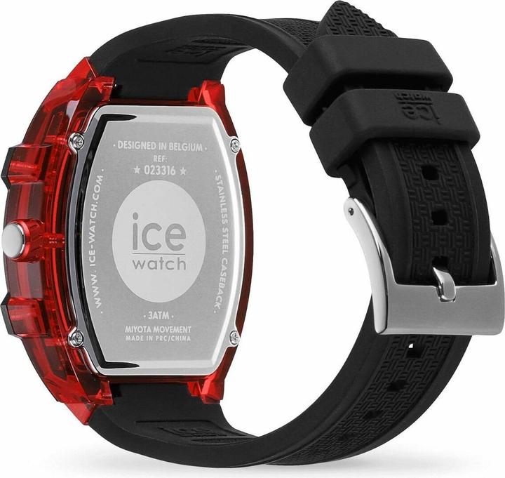 Produktbild ICE Watch Ice Boliday Schwarz Red Plastic (Analoguhr, 40 mm)