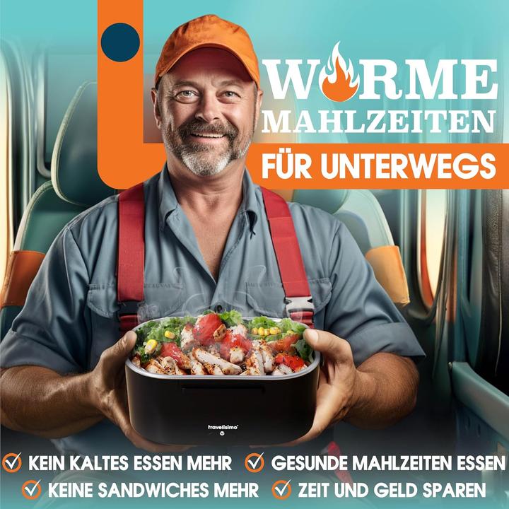 Actual product image Travelisimo Electric lunchbox