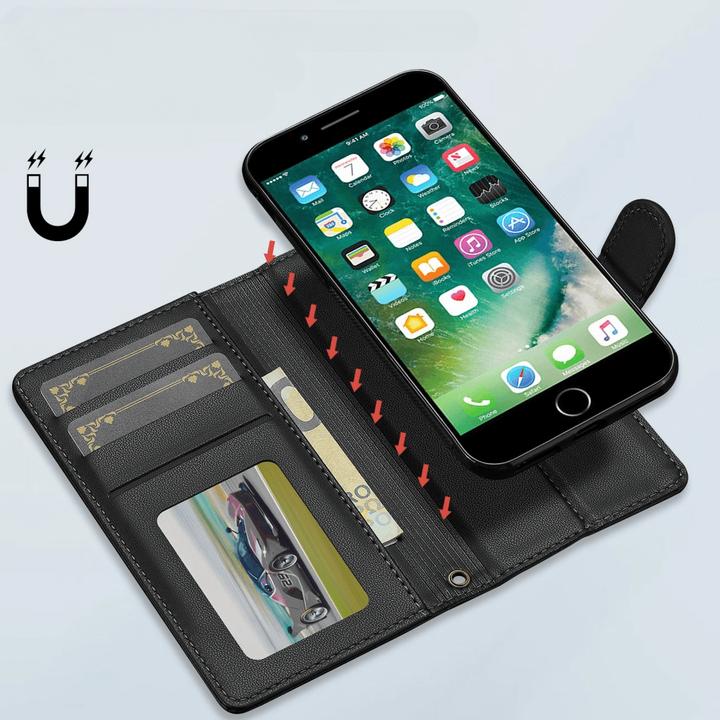 Actual product image LC.Imeeke iPhone SE / 8 / 7 - Teilbare Brieftasche 2-in-1 Handyhülle (Apple iPhone SE (3rd Gen), Apple iPhone 7, Apple iPhone 8, Apple iPhone SE (2nd Gen))