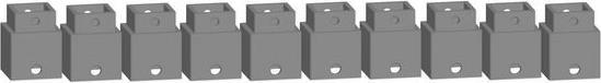 Actual product image Noch 53904 H0, TT, N Easy-Track pillar element (L x W x H) 16 x 16 x 14.5 mm