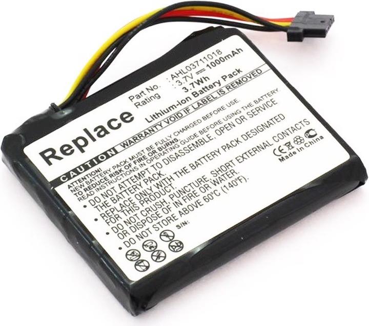 Actual product image TomTom Battery Go Live 1000, Go Live 1005 Battery AHL03711018, VF1C