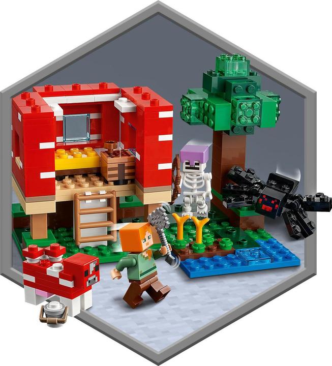 Immagine prodotto LEGO La casa dei funghi (21179, LEGO Minecraft)