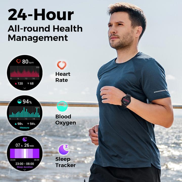 Image du produit Soundpeats Watch4 smartwatch (black)