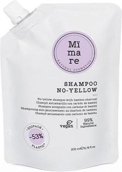 Produktbild Mïmare Natural Cosmetics Mimare No Yellow Shampoo (Flüssiges Shampoo)