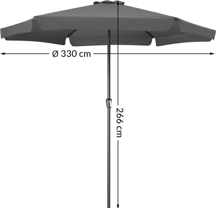 Produktbild Kingsleeve Sonnenschirm (3.30 m)