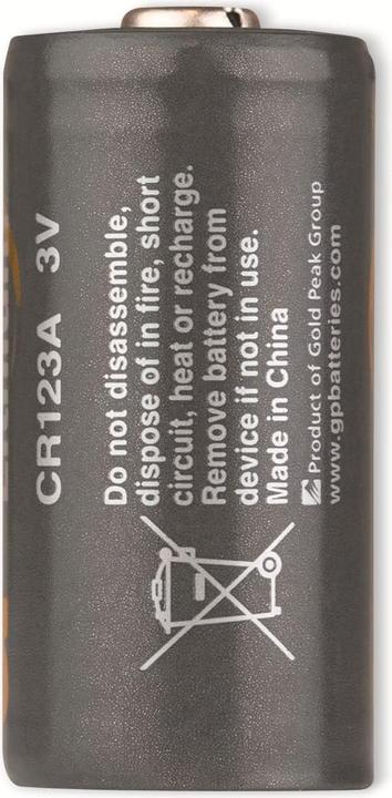 Produktbild GP Batteries Batteries (1 Stk., CR123A, 1400 mAh)