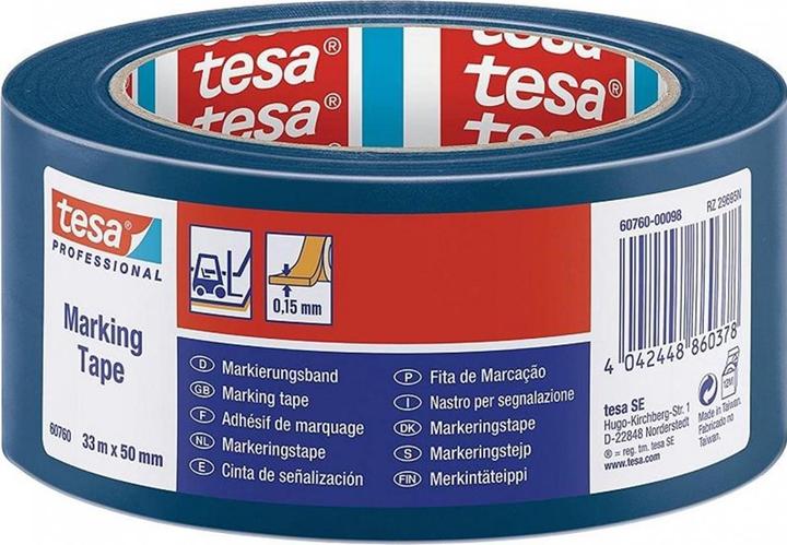 Image du produit tesa ® Markierungsband 33m:50mm blau (50 mm)