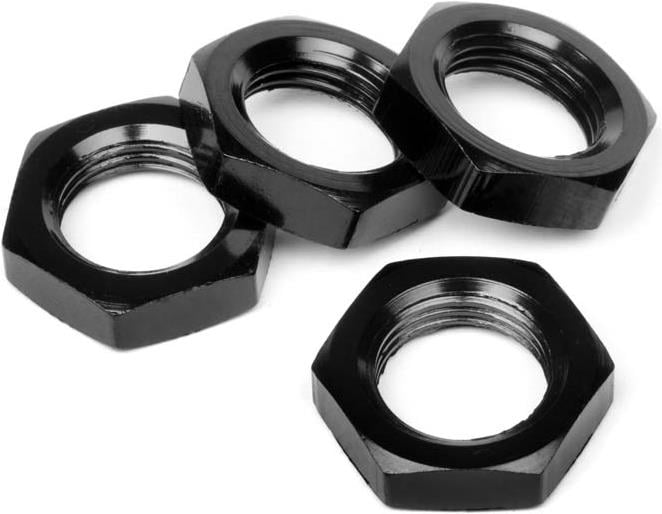 Produktbild HB D8 17mm Wheel Nut (Black/4pcs)