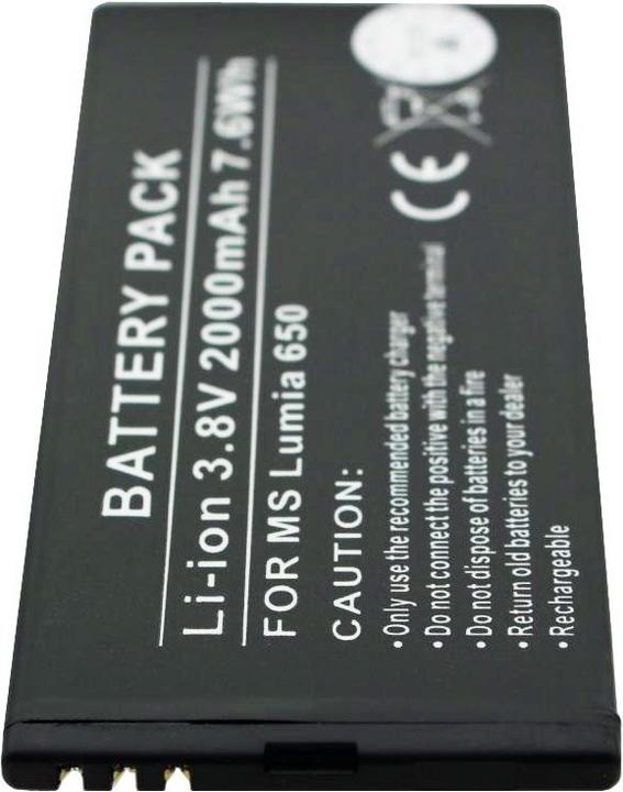 Actual product image Microsoft Akku Lumia BV-T3G, Lumia 650, Lumia 650 DS
