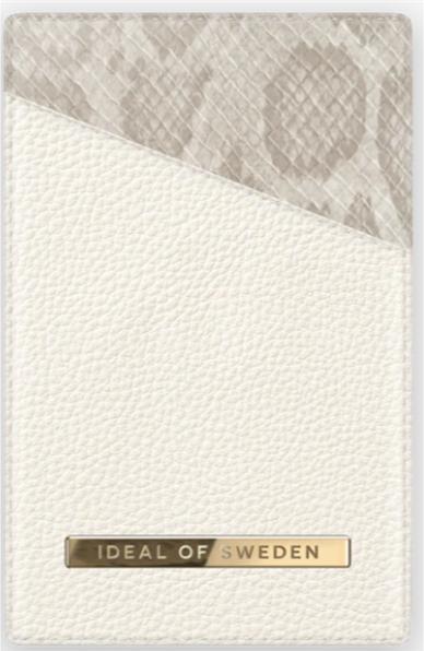 Actual product image iDeal Of Sweden Card Holder Magnet Pearl Python