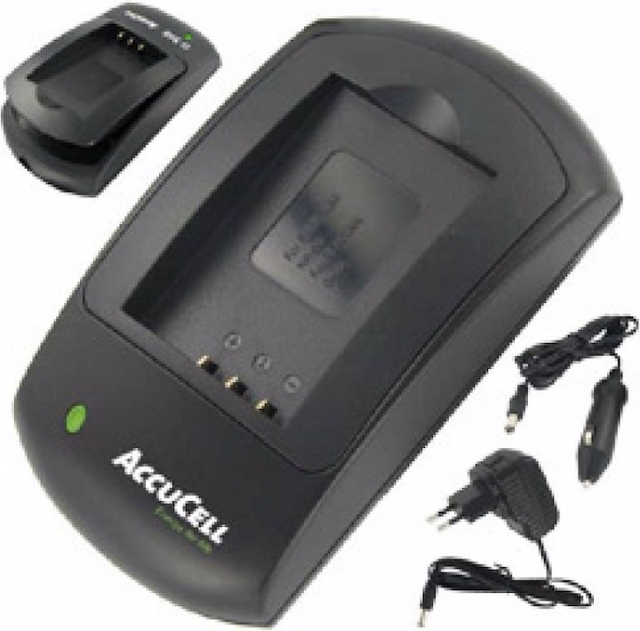 Produktbild AccuCell Schnell-Ladegerät passend für Sony NP-FV90 Akku (Ladegerät)