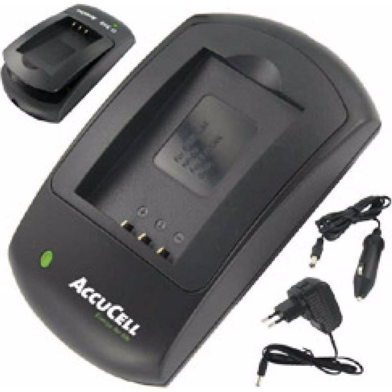 AccuCell Schnell-Ladegerät passend für Nikon EN-EL19 Akku, S2500, S3100 (Ladegerät), Kamera Stromversorgung