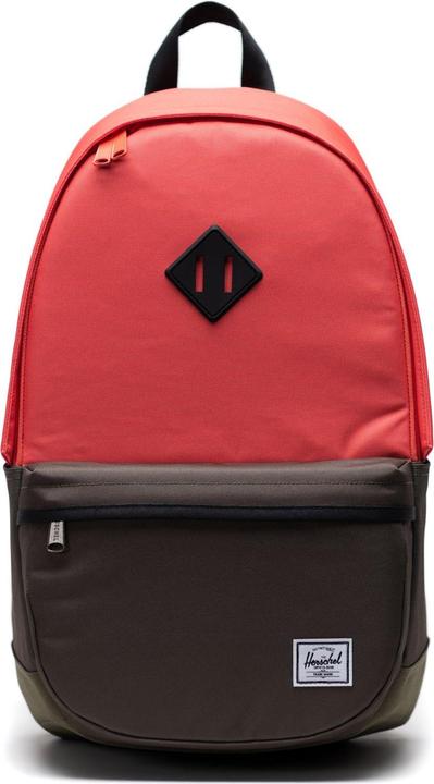 Black, Hot Coral Ivy Green