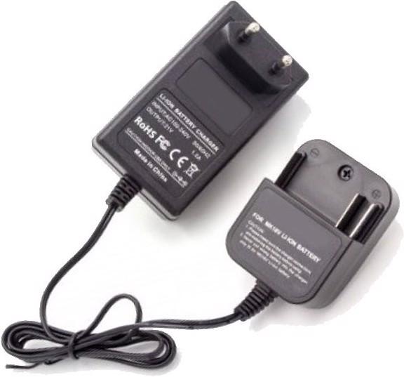 Actual product image AccuCell Charger suitable for Makita Li-ion battery BL1815, BL1830, BL1835, BL1840, BL1850