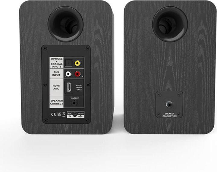 Actual product image Aiwa ASP-A200 Active Speaker Pair, black (1 pair, 25 W)