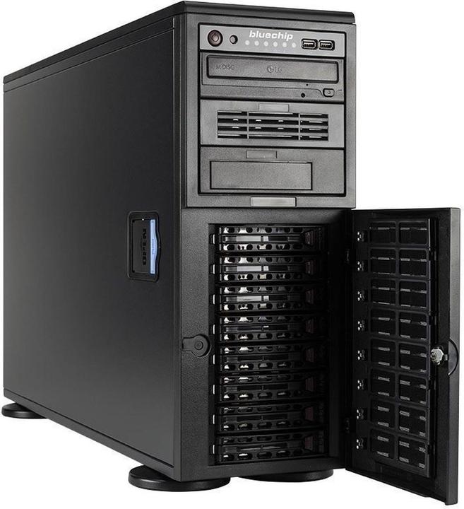 Actual product image Bluechip SERVERline T30328a (Intel Xeon E-2324G, 16 GB, Tower Server)