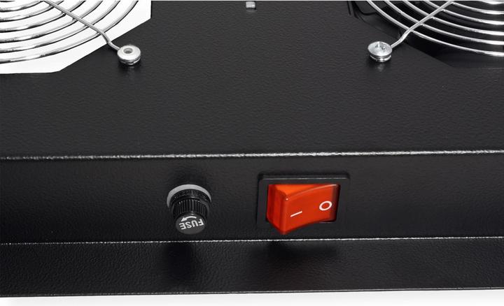 Actual product image Roline 19-inch roof fan unit 2 fans