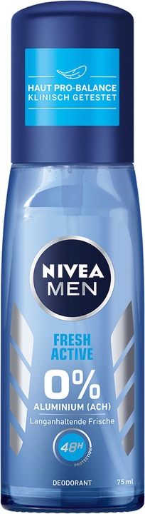 Nivea Men Fresh Active Vapo (Spray, 75 ml)