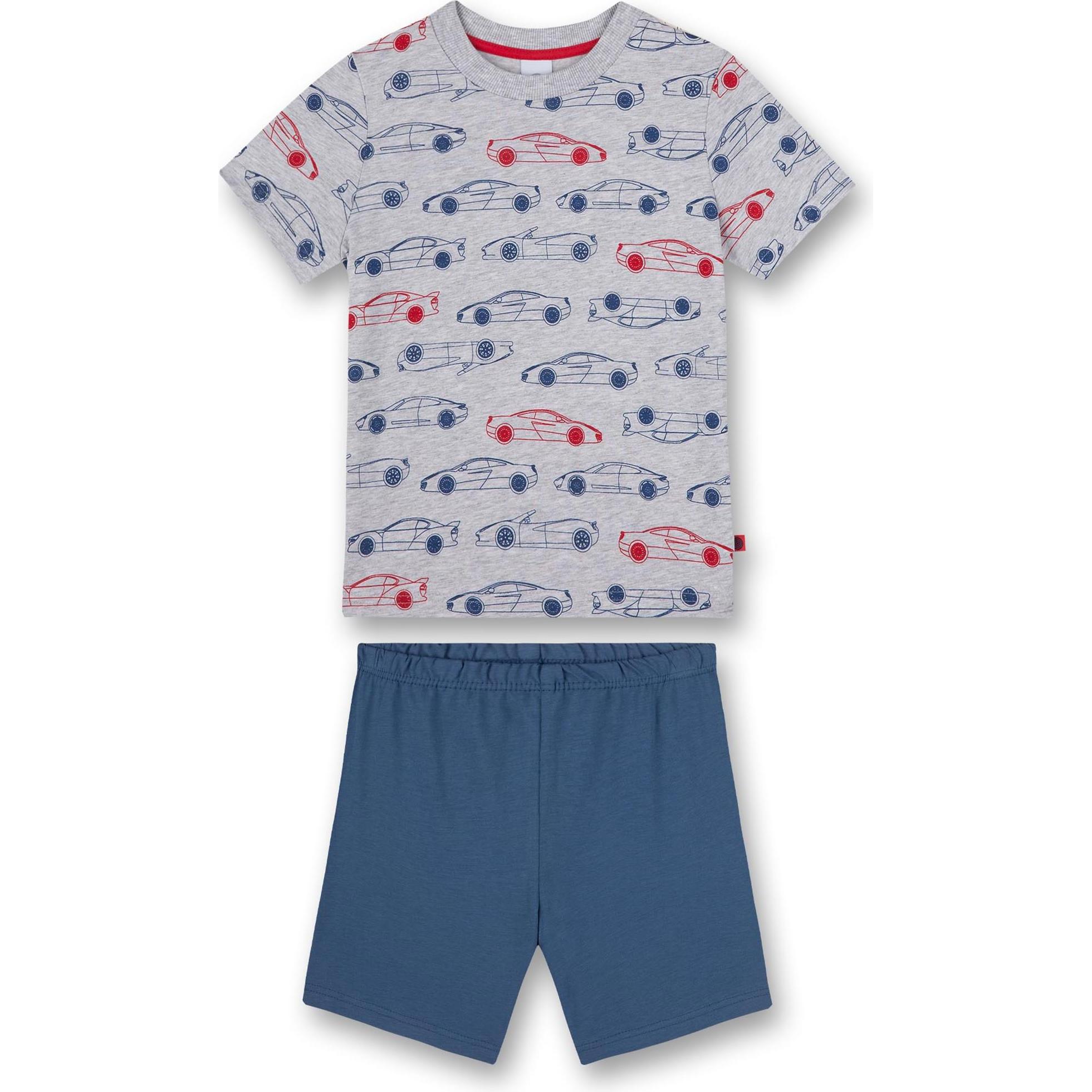 Sanetta, Jungen, Pyjama, Pyjama Homewear Bequem sitzend, Mehrfarbig, (104)