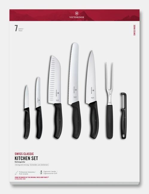 Produktbild Victorinox Messer-Set Swiss Classic (37.40 cm)
