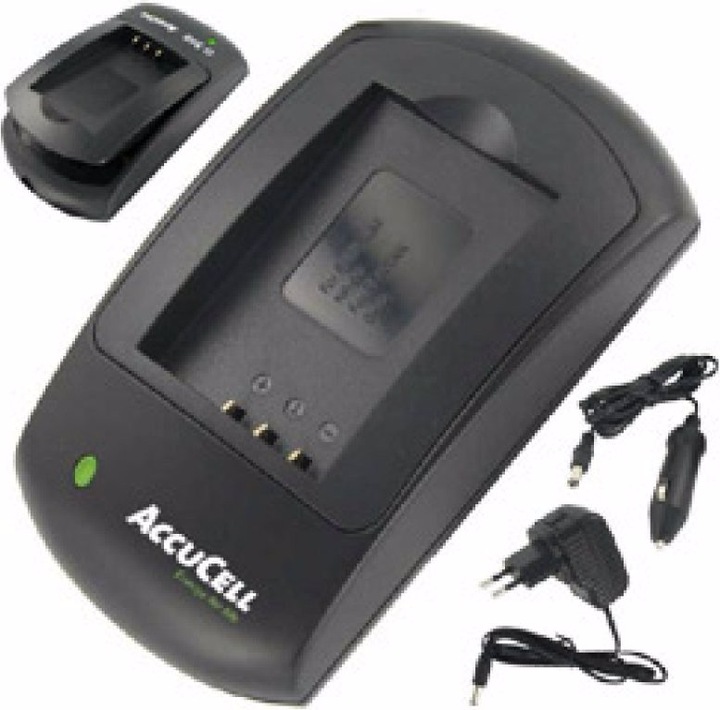 Immagine prodotto AccuCell Caricatore rapido adatto alla batteria NP-FH100 di Sony (Caricatore)
