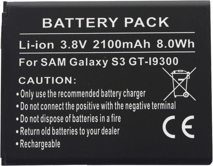 Immagine prodotto Samsung Batteria Galaxy S III, GT-I9300, EB-L1G6LLUC