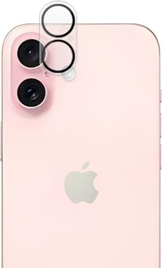 Actual product image Mocolo Silk Glass Camera Full Protection Bulletproof Glass (1 Piece, Apple iPhone 16)