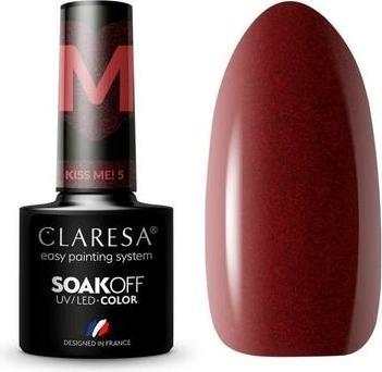 Produktbild Claresa Kiss Me! UV-Nagellack 5ml - 5er-Pack (Rot, UV-Gel Lack)
