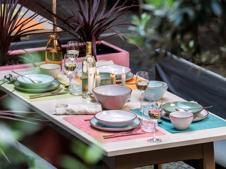 Rosenthal Thomas Loft Piatto Colazione Verde Muschio | 22 Cm | Scanalatura Elegante - 3