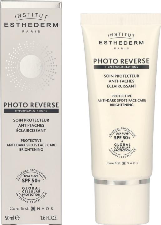 Actual product image Institut Esthederm Photo Reverse Anti-Spot SPF50+ (Suntan cream, SPF 50+, 50 ml)
