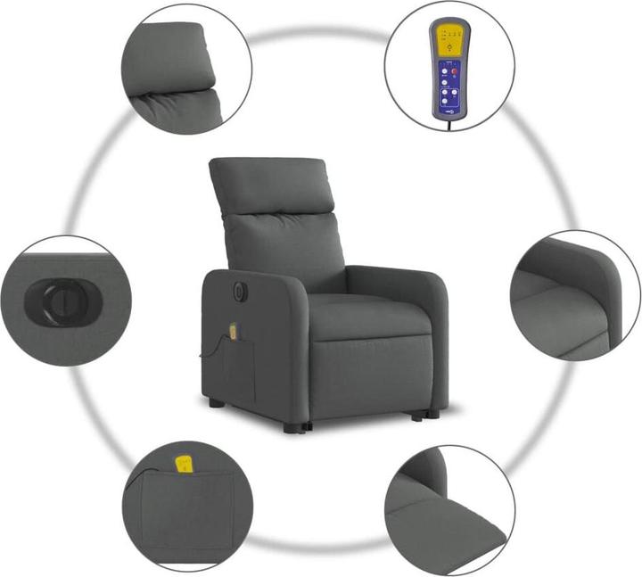 Image du produit vidaXL Massagesessel mit Aufstehhilfe