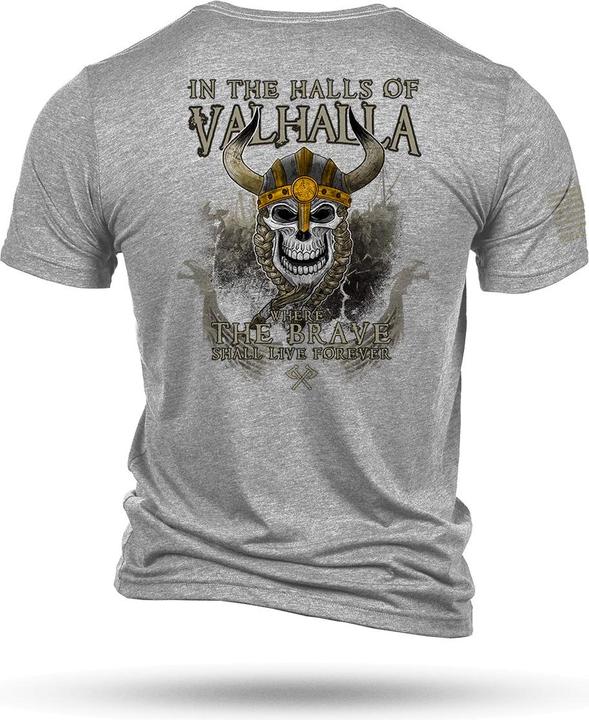 Nine Line T-Shirt VALHALLA, grey (XL)