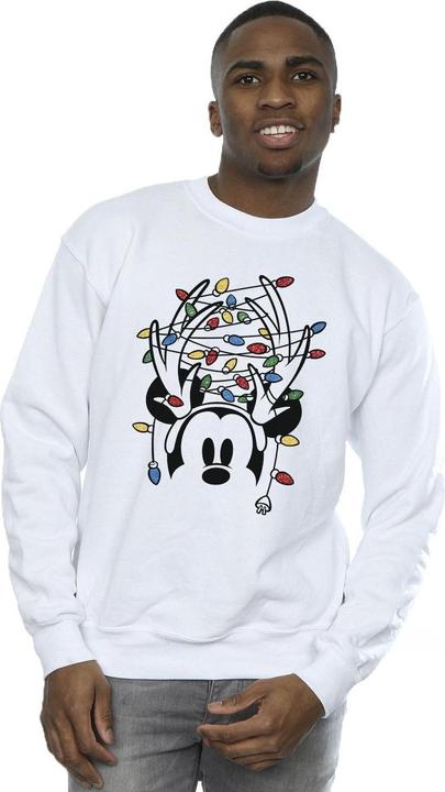 Produktbild Disney Mickey Mouse Christmas Head Lights Sweatshirt (XL)