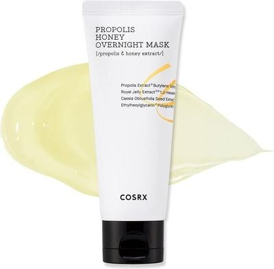 Actual product image Cosrx Full Fit Propolis Honey Overnight Mask - 60 ml (60 ml, Night cream)