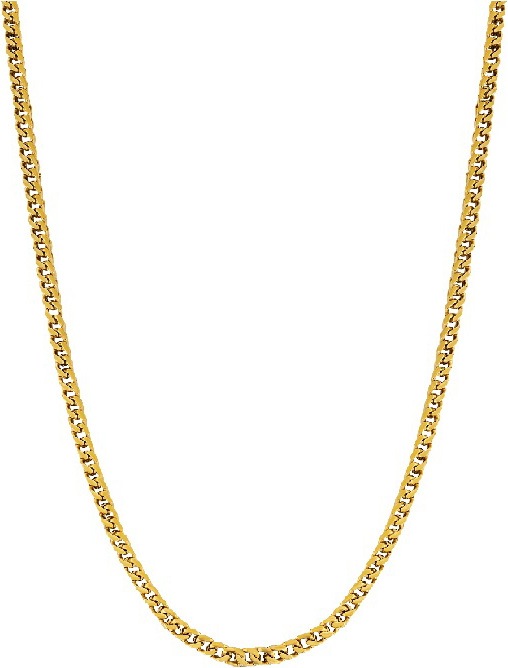 Police Collier Faso Gold (Edelstahl)