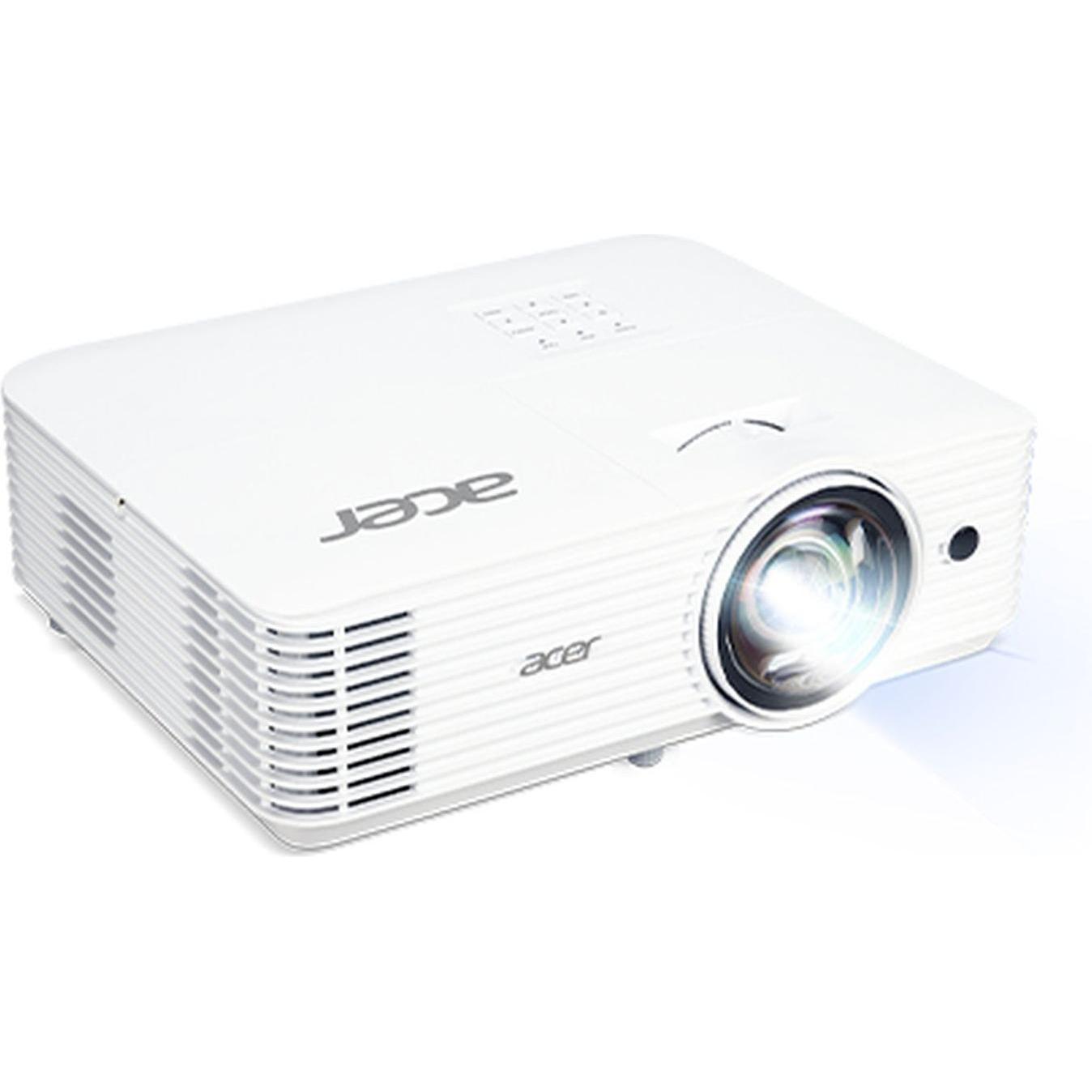 Acer H6518STi (Full HD, 3500 lm, 0.50:1), Beamer, Weiss