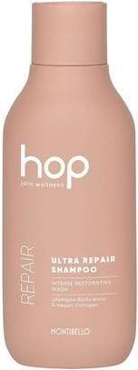 HOP MONTIBELLO Ultra Repair szampon intensywnie odbudowujący do włosów suchych i zniszczonych 300ml (300 ml, Flüssiges Shampoo)