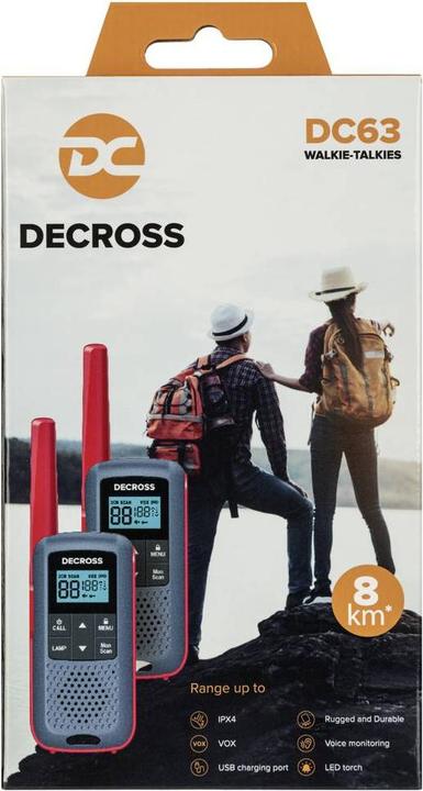 Actual product image Decross DC63 Twin EU (8 km)
