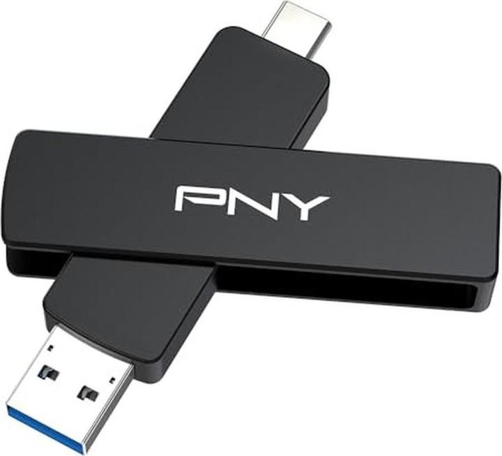 Produktbild PNY USB Flash 2 TB - OTG DUO LINK V3 - Type-A/Type-C (2000 GB, USB-A, USB-C)