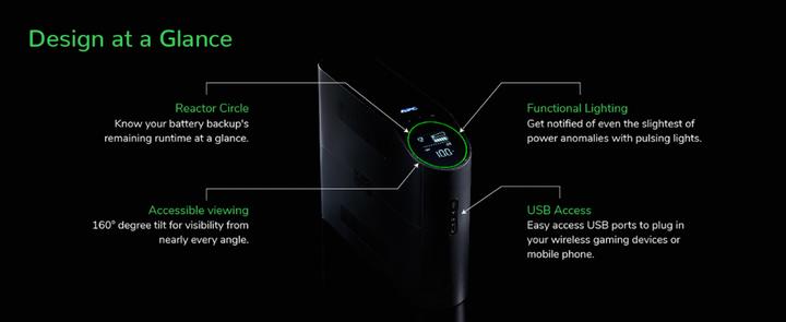 Image du produit APC Back-UPS Pro (2200 VA, 1320 W, Line-interactive Onduleur)