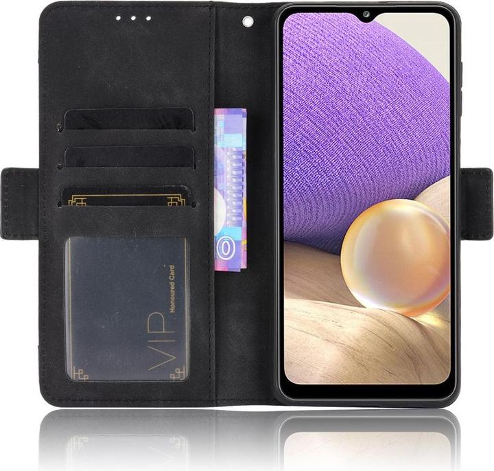 Produktbild Cover-Discount Galaxy A32 5G - Etui mit vielen Kartenfächer schwarz (Samsung Galaxy A32 5G)