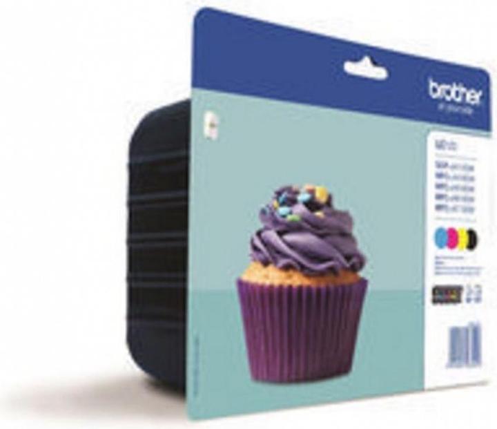 Image du produit Brother LC-123VALBP Value Pack (M, C, Y, CF)