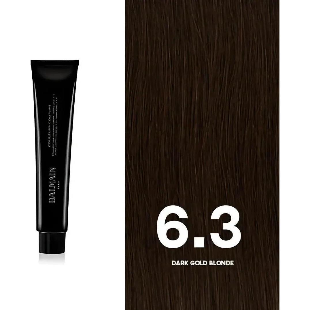 Balmain, Tinta per capelli, Tinta per Capelli Permanente Couleurs Couture (6,3 Biondo scuro e dorato)