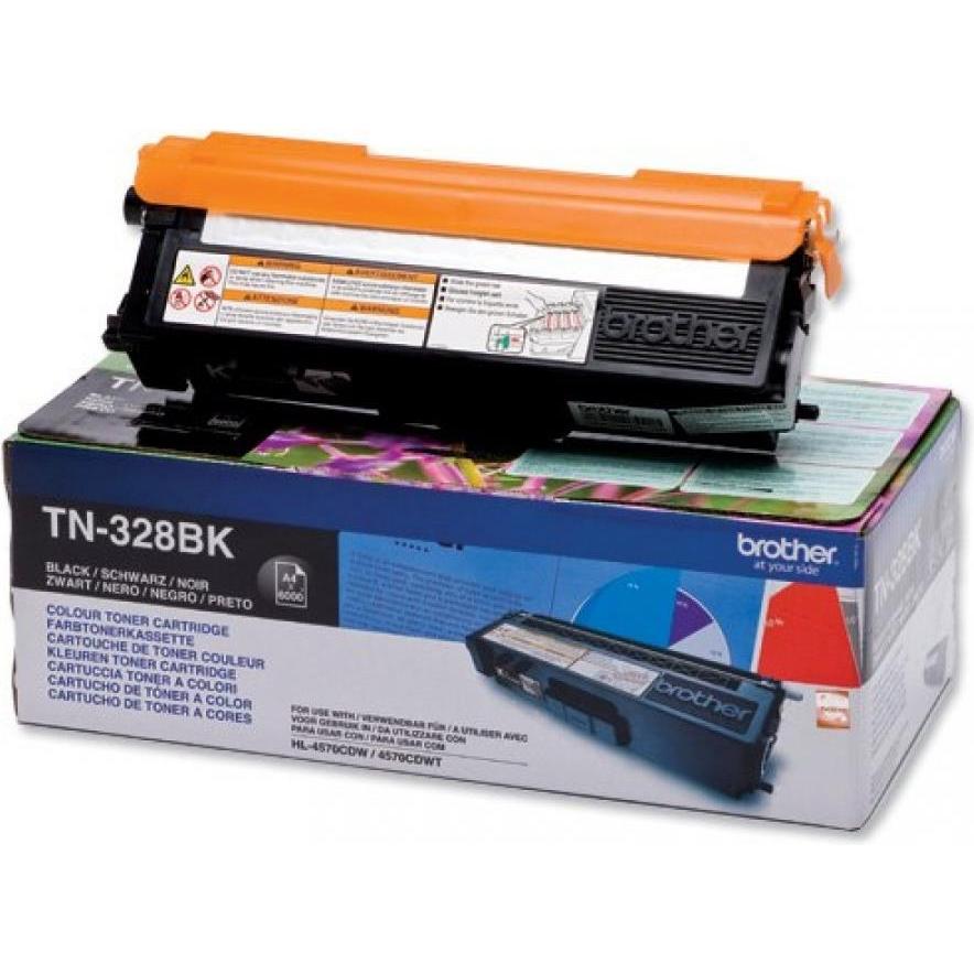 Brother, Toner, Tn-328bk (BK)
