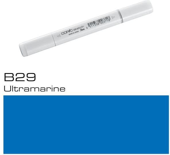 Image du produit Copic Sketch type B - 29 (B29 - Ultramarine, 1 x)