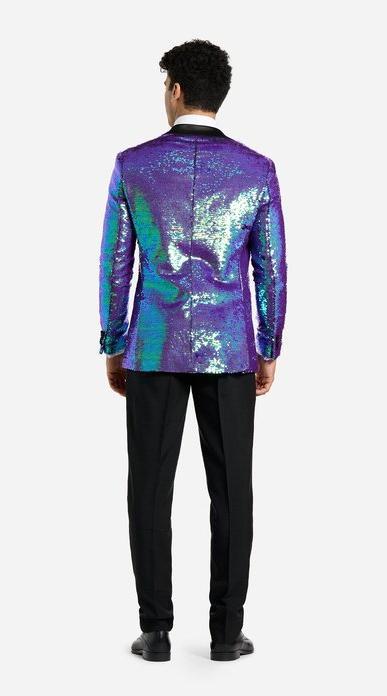 Actual product image OppoSuits Dinner jacket - Sapphire Sequins (58)