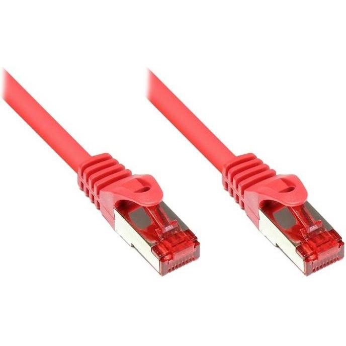 Varia Patchkabel Cat. 6 - 3 m, S/FTP, PiMF, rot (CAT6, 3 m), Netzwerkkabel