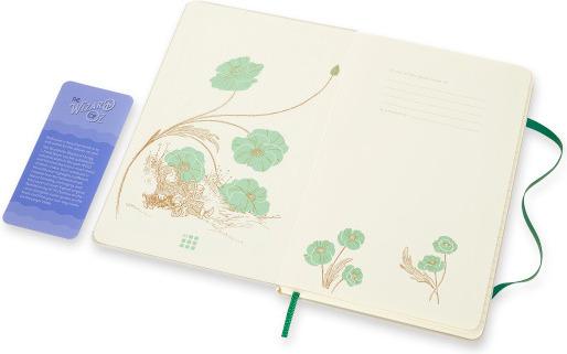 Actual product image Moleskine Notebook Wizard Oz L/A5 851281 lined,white,240 pp. HC (A5, Lined, Soft cover)