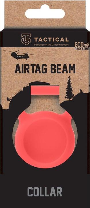 Actual product image Tactical Airtag Beam Collar Red